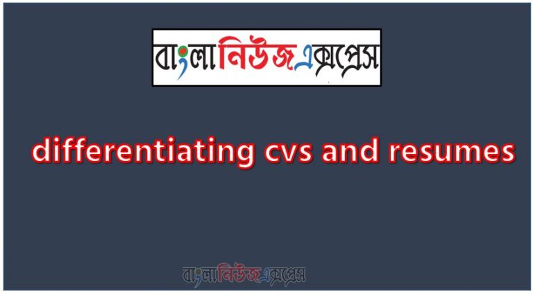 differentiating cvs and resumes,Learners will be able to write CVs and resumes,The Difference Between a Resume and a Curriculum Vitae,Resume vs. Curriculum Vitae: Differences, Definitions and Tips,Resume vs. Curriculum Vitae: What's the Difference?