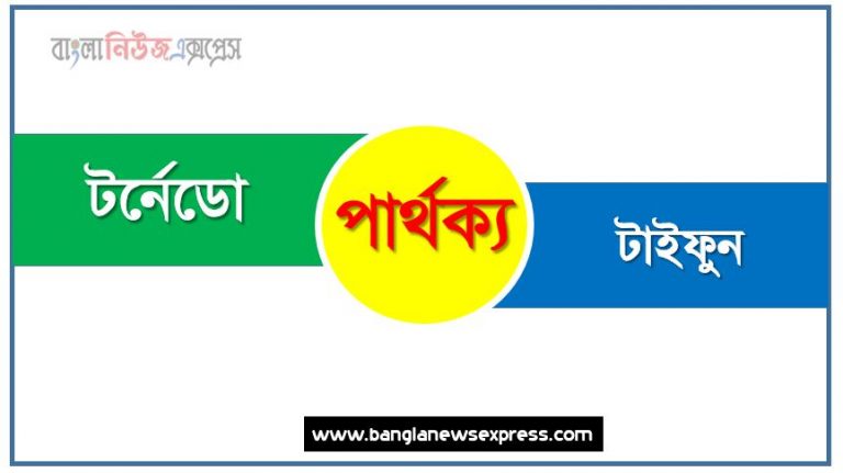 টর্নেডো ও টাইফুন পার্থক্য, টর্নেডো vs টাইফুন পার্থক্য, টর্নেডো ও টাইফুন তুলনামূলক আলোচনা, টাইফুন ও টর্নেডো মধ্যে পার্থক্য, টর্নেডো ও টাইফুন কাকে বলে,তুলনা টর্নেডো: টর্নেডো ও টাইফুন আলোচনা