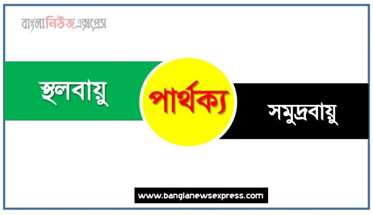 স্থলবায়ু ও সমুদ্রবায়ু পার্থক্য, স্থলবায়ু vs সমুদ্রবায়ু পার্থক্য, স্থলবায়ু ও সমুদ্রবায়ু তুলনামূলক আলোচনা, সমুদ্রবায়ু ও স্থলবায়ু মধ্যে পার্থক্য, স্থলবায়ু ও সমুদ্রবায়ু কাকে বলে,তুলনা স্থলবায়ু: স্থলবায়ু ও সমুদ্রবায়ু আলোচনা