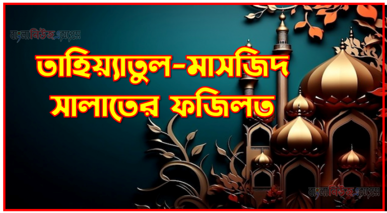 তাহিয়্যাতুল-মাসজিদ সালাতের ফজিলত, তাহিয়্যাতুল-মাসজিদ নামাজের পরে আমল, তাহিয়্যাতুল-মাসজিদ নামাজের পর নবীজির আমল